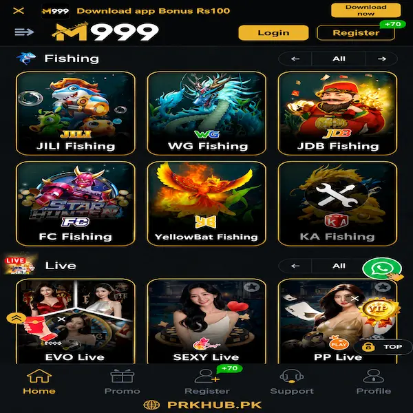 Download M999 Game For Live Betting Apps